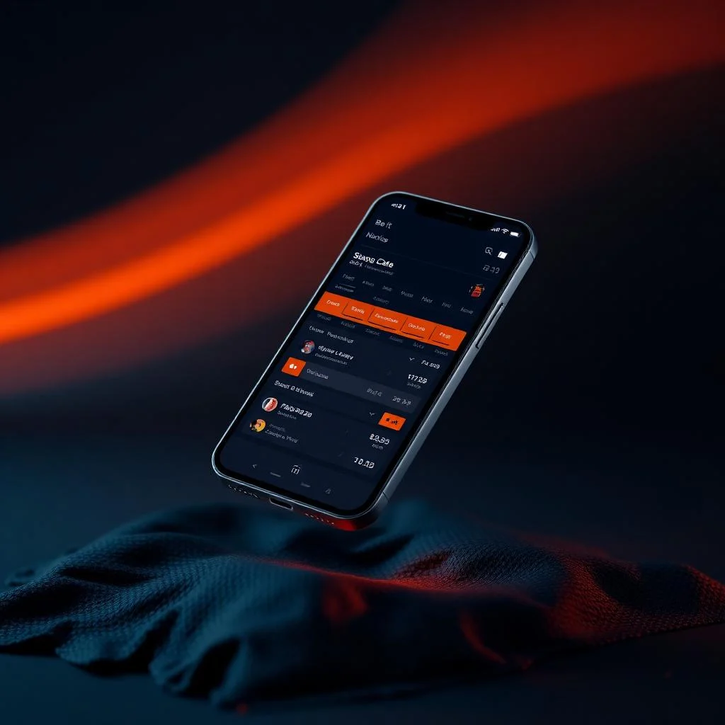 Playinexch mobile app interface on smartphone