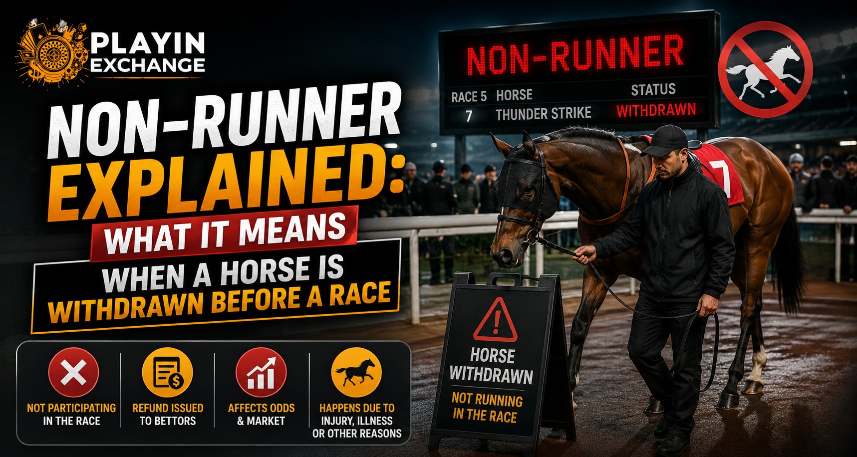Non-Runner Explained: What It Means When a Horse Is Withdrawn Before a Race