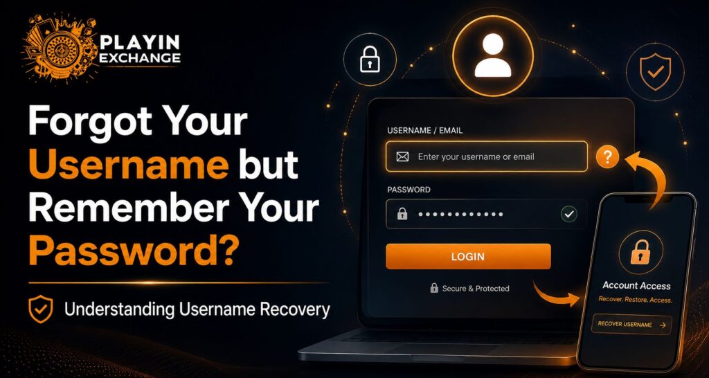 Forgot Your Username but Remember Your Password? Understanding Username Recovery