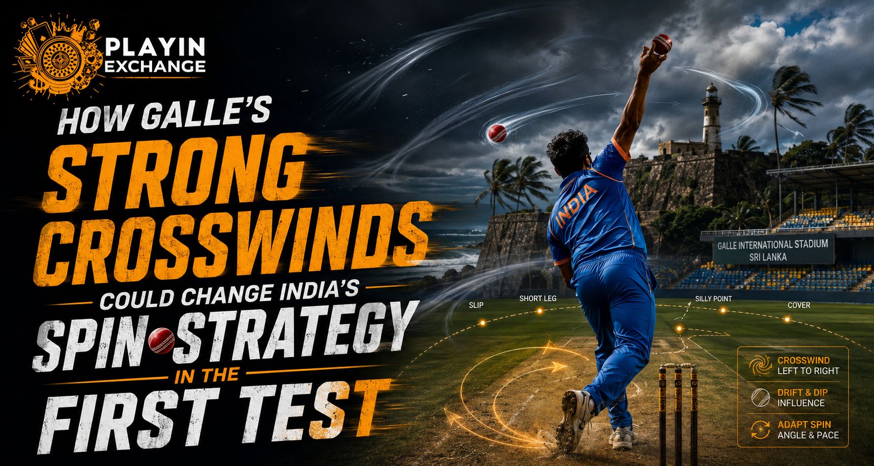 How Galle’s Strong Crosswinds Could Change India’s Spin Strategy in the First Test