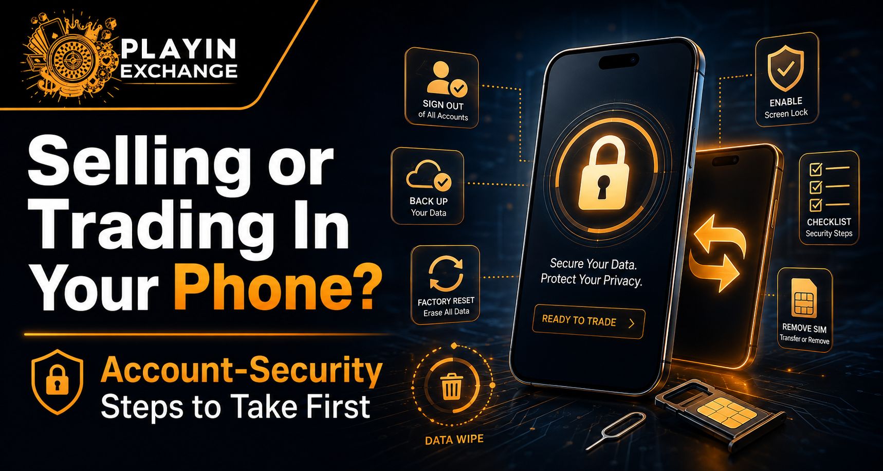 Selling or Trading In Your Phone? Account-Security Steps to Take First