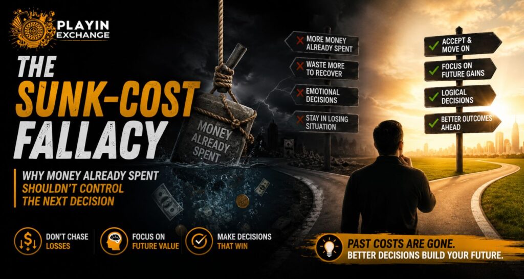 The Sunk-Cost Fallacy: Why Money Already Spent Shouldn't Control the Next Decision