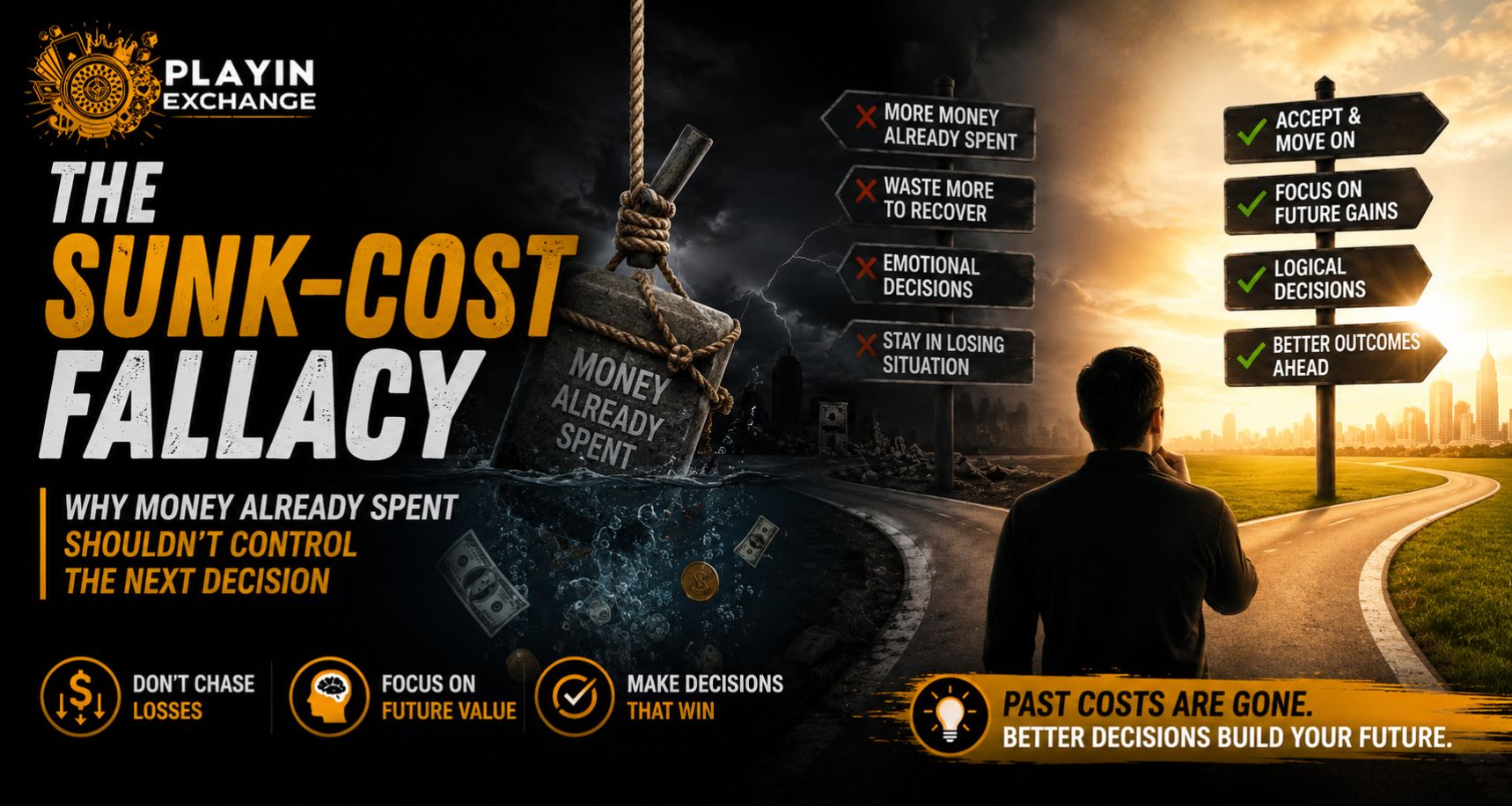 The Sunk-Cost Fallacy: Why Money Already Spent Shouldn't Control the Next Decision