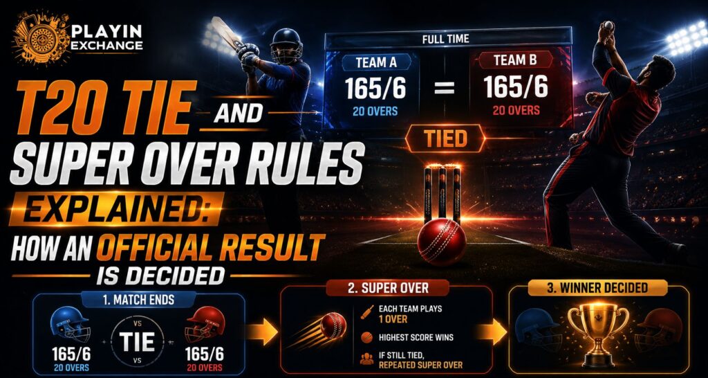 T20 Tie and Super Over Rules Explained: How an Official Result Is Decided