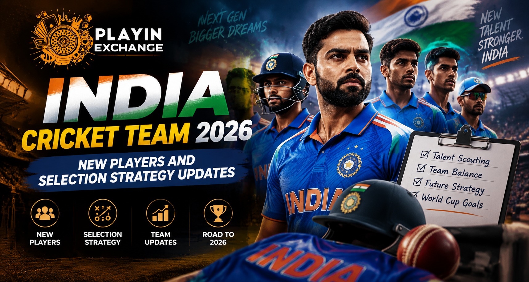 India Cricket Team 2026: New Players and Selection Strategy Updates