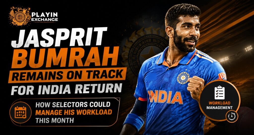 Jasprit Bumrah Remains on Track for India Return: How Selectors Could Manage His Workload This Month