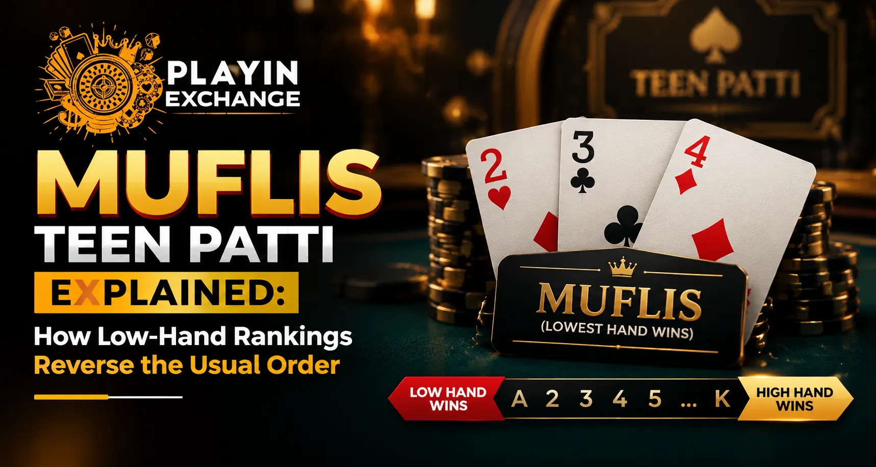 Muflis Teen Patti Explained: How Low-Hand Rankings Reverse the Usual Order | Playinexch